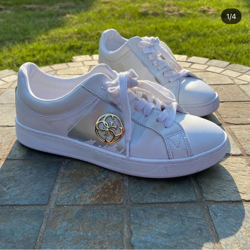 Guess white sneakers